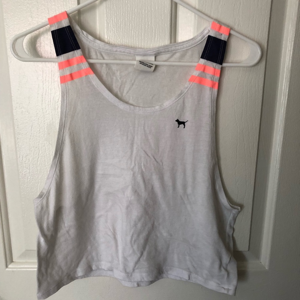 Cropped Tank by Pink
